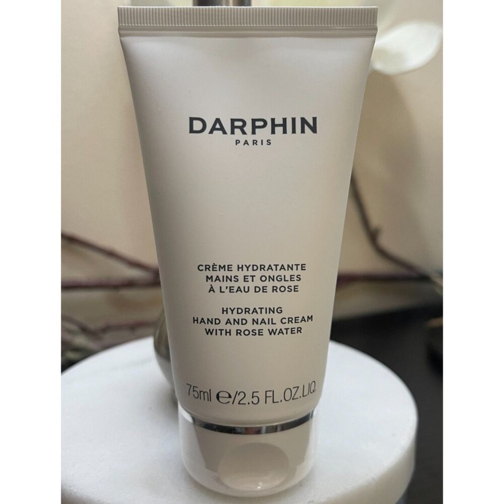 Darphin Paris Hydrating Hand and Nail Cream with Rose Water 75ml 2.5 oz Sealed